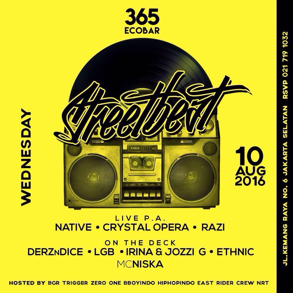 STREETBEAT vol. 1 di Eco Bar Kemang