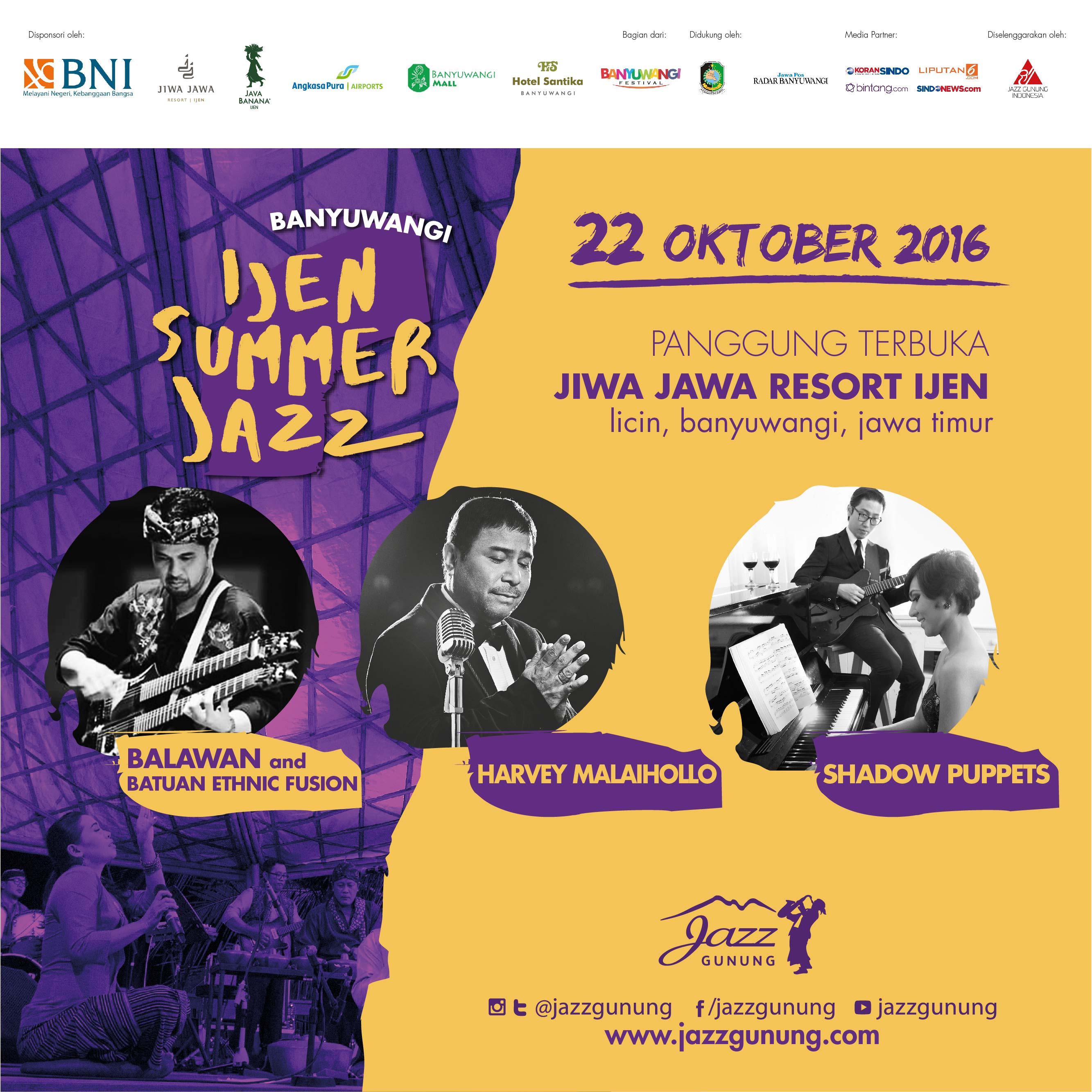 Ijen Summer  Jazz Terakhir di 2016