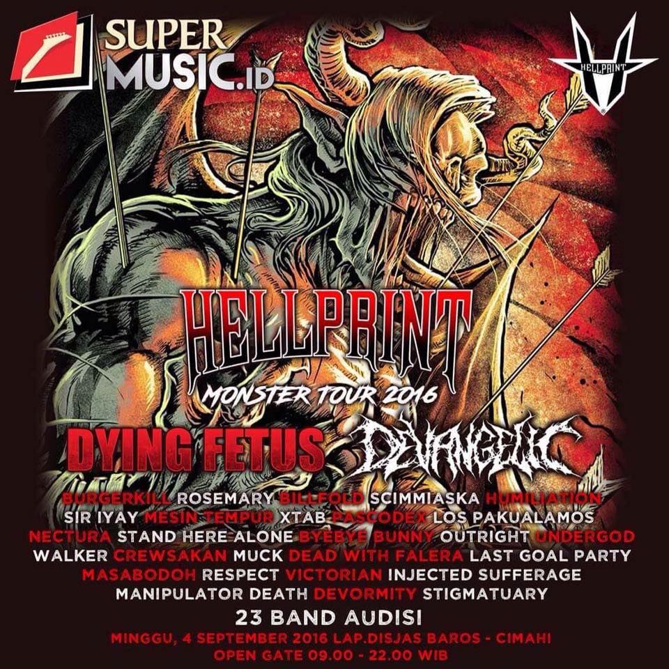 Rundown Hellprint Monster Tour 2016