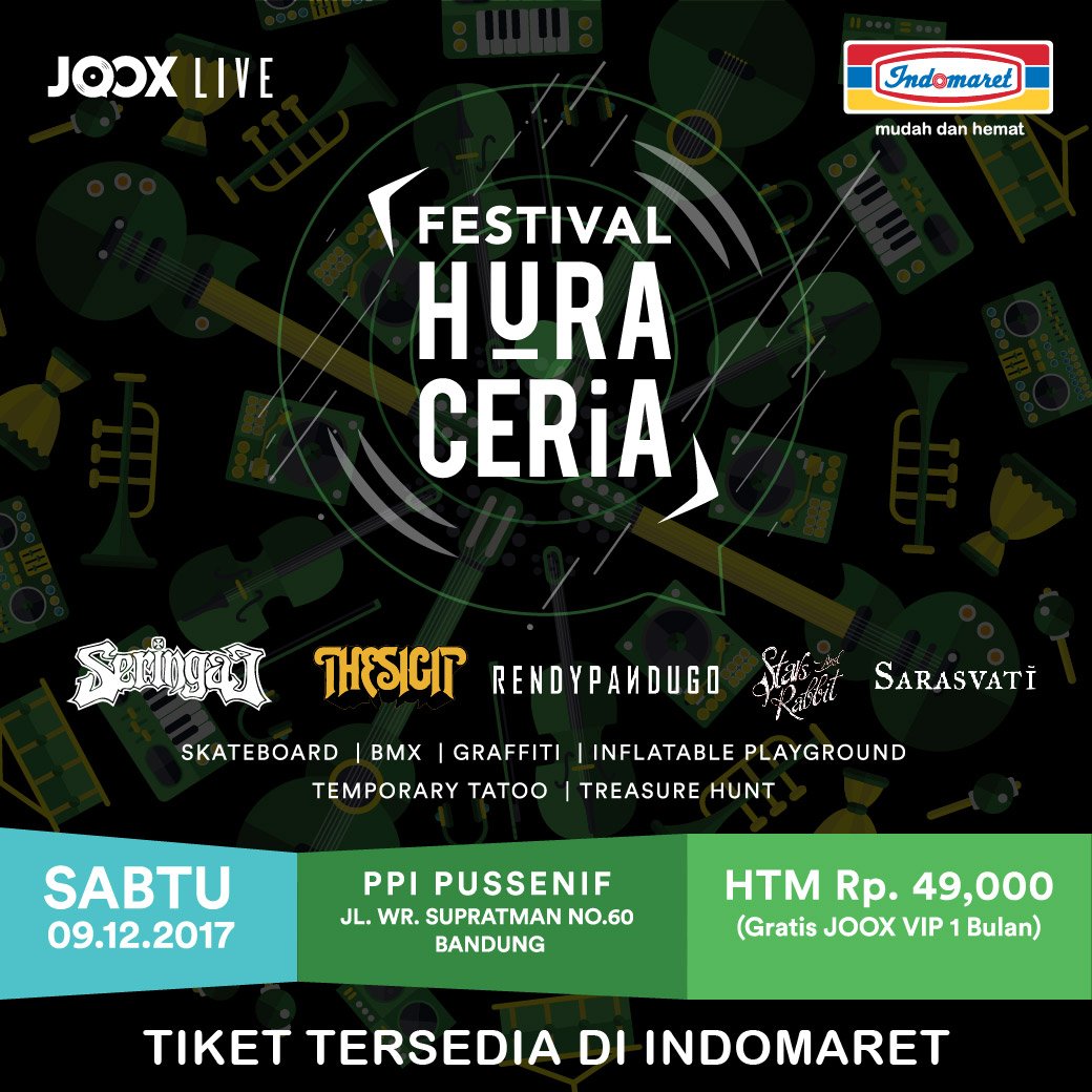 JOOX LIVE Festival Hura Ceria di Akhir 2017