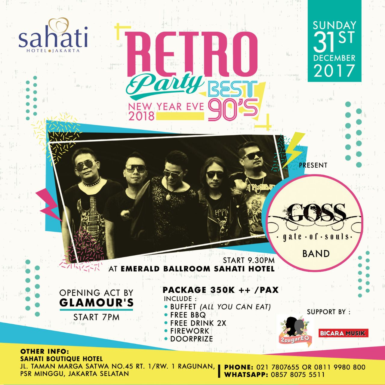 GOSS Band Siap Meriahkan Retro Party