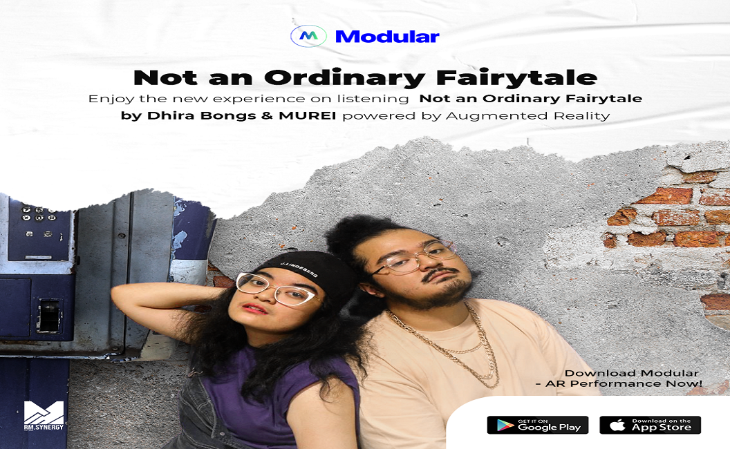 Lewat Aplikasi Modular AR, Dhira Dan Murei Rilis "Not an Ordinary Fairytale"